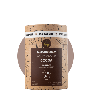 Go Relax – organic instant Cocoa with Chanterelle & Reishi