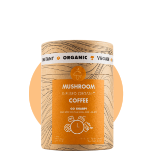 Go Sharp – organic instant coffee with Lion's Mane and Chanterelle